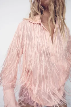 Best CAMISA FLECOS Mujer Camisas / Blusas