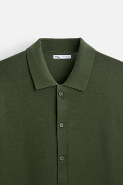 Hot CAMISA FLUÍDA PUNTO Hombre Jerséis / Chaquetas