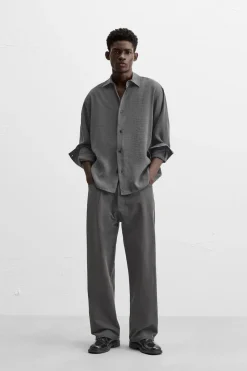 New CAMISA FLUIDA Hombre Camisas