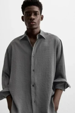 New CAMISA FLUIDA Hombre Camisas