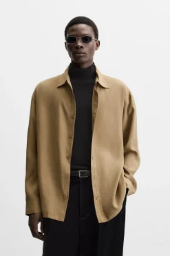 Discount CAMISA FLUIDA Hombre Camisas