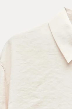 Sale CAMISA FLUIDA BOTONES ZW COLLECTION Mujer Camisas / Blusas