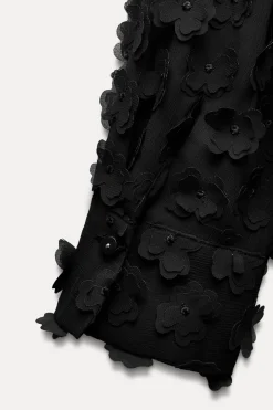 New CAMISA FLUIDA ESTRUCTURA FLORES Mujer Camisas / Blusas