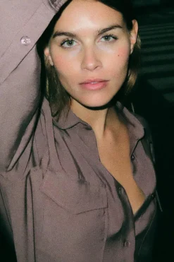 Sale CAMISA FLUIDA OVERSIZE Mujer Camisas / Blusas