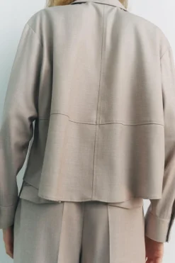 Sale CAMISA FLUIDA PESPUNTE MARCADO Mujer Camisas / Blusas