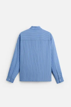 Discount CAMISA FLUIDA RAYAS Hombre Camisas