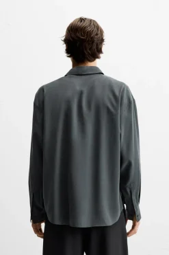 Online CAMISA FLUIDA RELAXED FIT Hombre Camisas