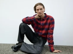 Clearance CAMISA FRANELA CUADROS ZW COLLECTION Mujer Camisas / Blusas