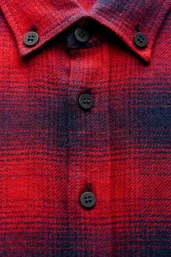 Clearance CAMISA FRANELA CUADROS ZW COLLECTION Mujer Camisas / Blusas