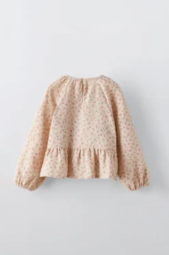 Niños ZARA 1½ - 6 Años·Camisas<CAMISA GOMAS FLORES