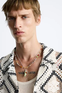 Best CAMISA JACQUARD CALADOS Hombre Camisas