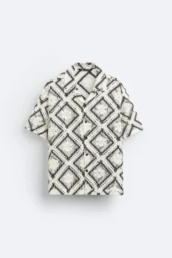 Best CAMISA JACQUARD CALADOS Hombre Camisas