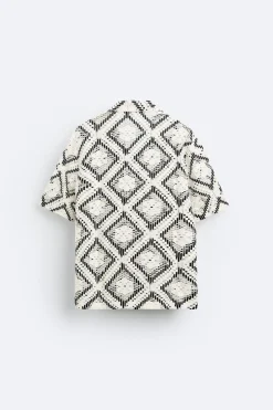 Best CAMISA JACQUARD CALADOS Hombre Camisas