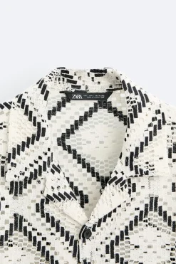 Best CAMISA JACQUARD CALADOS Hombre Camisas