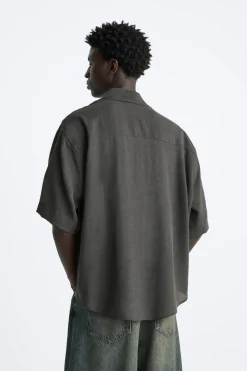 Clearance CAMISA JACQUARD CON LYOCELL Hombre Camisas