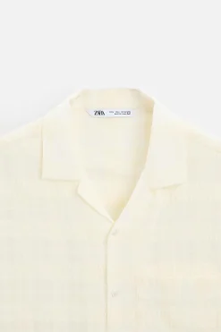 Online CAMISA JACQUARD CUADROS Hombre Camisas