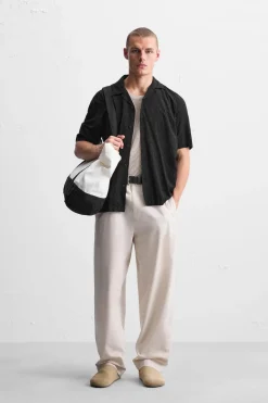 Hot CAMISA JACQUARD GEOMÉTRICO Hombre Camisas