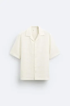 Online CAMISA JACQUARD GEOMÉTRICO Hombre Camisas