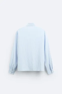 Sale CAMISA JACQUARD RAYAS Hombre Camisas