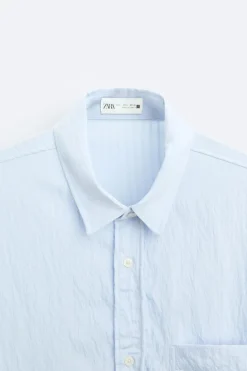 Sale CAMISA JACQUARD RAYAS Hombre Camisas