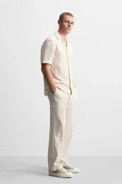 Sale CAMISA JACQUARD RAYAS Hombre Camisas