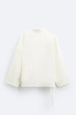 Sale CAMISA JACQUARD RAYAS LIMITED EDITION Hombre Camisas