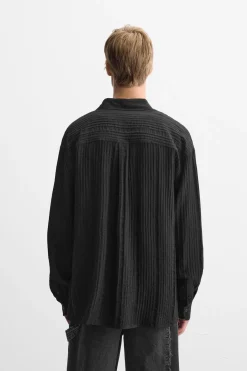 Online CAMISA JACQUARD RELIEVES Hombre Camisas