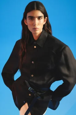 Online CAMISA LARGA CINTURÓN ICONS LIMITED EDITION Mujer Camisas / Blusas