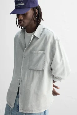 Best CAMISA LAVADA LYOCELL Hombre Camisas