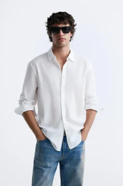 Sale CAMISA LIGERA ALGODÓN Hombre Camisas