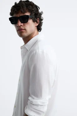 Sale CAMISA LIGERA ALGODÓN Hombre Camisas