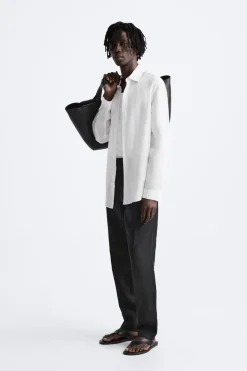 Sale CAMISA LINO - LYOCELL Hombre Camisas