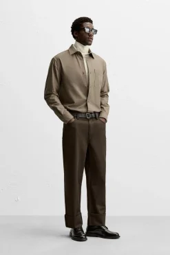 Sale CAMISA LYOCELL - ALGODÓN Hombre Camisas