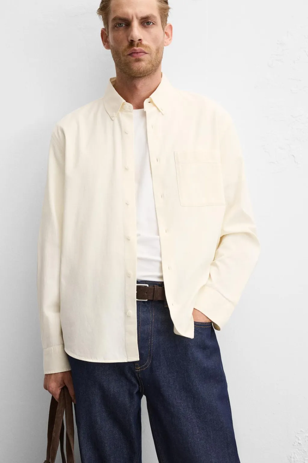 Outlet CAMISA LYOCELL - ALGODÓN Hombre Camisas