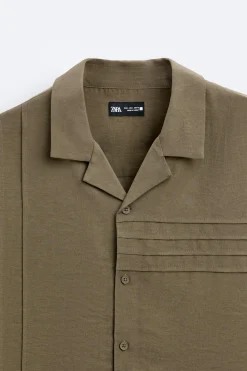 Sale CAMISA LYOCELL - LINO Hombre Camisas