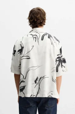 Outlet CAMISA LYOCELL ESTAMPADA Hombre Camisas