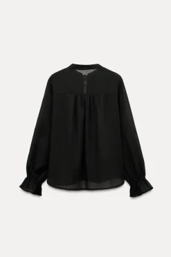 Outlet CAMISA MANGA BORDADA Mujer Camisas / Blusas