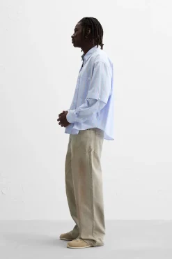 Sale CAMISA MANGAS DESMONTABLES Hombre Camisas