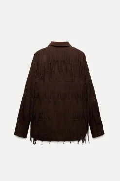 Outlet CAMISA MAXI FLECOS ZW COLLECTION Mujer Camisas / Blusas