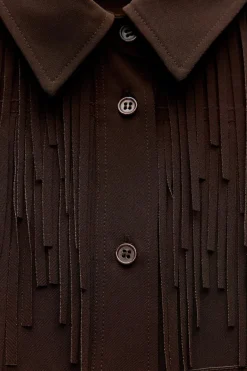 Outlet CAMISA MAXI FLECOS ZW COLLECTION Mujer Camisas / Blusas