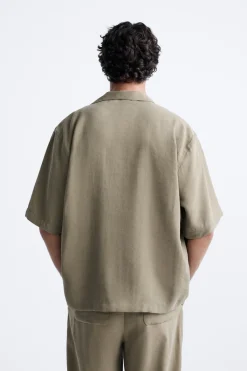 Outlet CAMISA MEZCLA LYOCELL Hombre Camisas