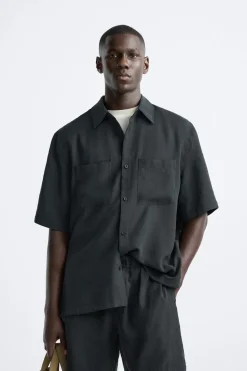 Outlet CAMISA MEZCLA LYOCELL Hombre Camisas