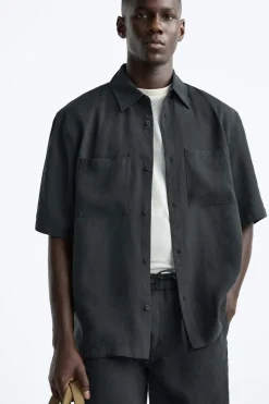 Outlet CAMISA MEZCLA LYOCELL Hombre Camisas