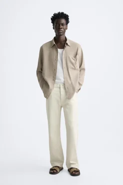 Outlet CAMISA MEZCLA MODAL Hombre Camisas