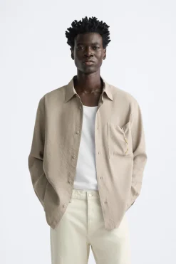 Outlet CAMISA MEZCLA MODAL Hombre Camisas