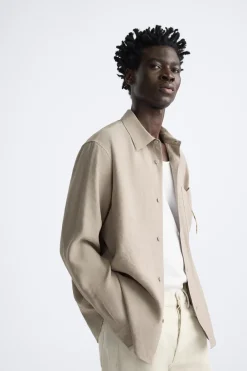 Outlet CAMISA MEZCLA MODAL Hombre Camisas