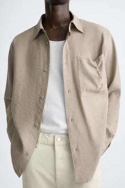 Outlet CAMISA MEZCLA MODAL Hombre Camisas