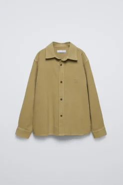 Niños ZARA 6 - 14 Años·Camisas / Sobrecamisas<CAMISA MICROPANA