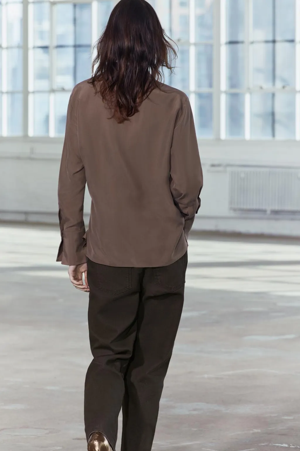 Best CAMISA MULTIPOSICIÓN SEDA 100% ZW COLLECTION Mujer Camisas / Blusas