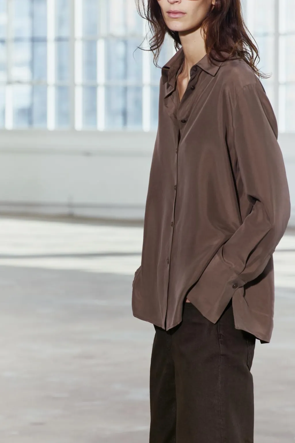 Best CAMISA MULTIPOSICIÓN SEDA 100% ZW COLLECTION Mujer Camisas / Blusas